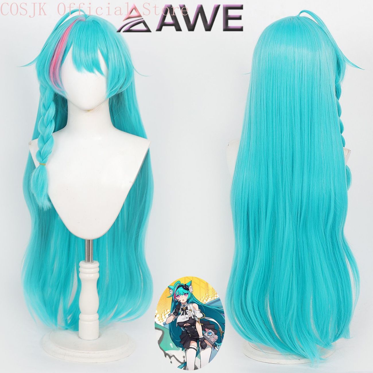 Anime Cosplay Wig Heat Resistant - 네버니스 투 에버니스 민트 코스프레 피규어,