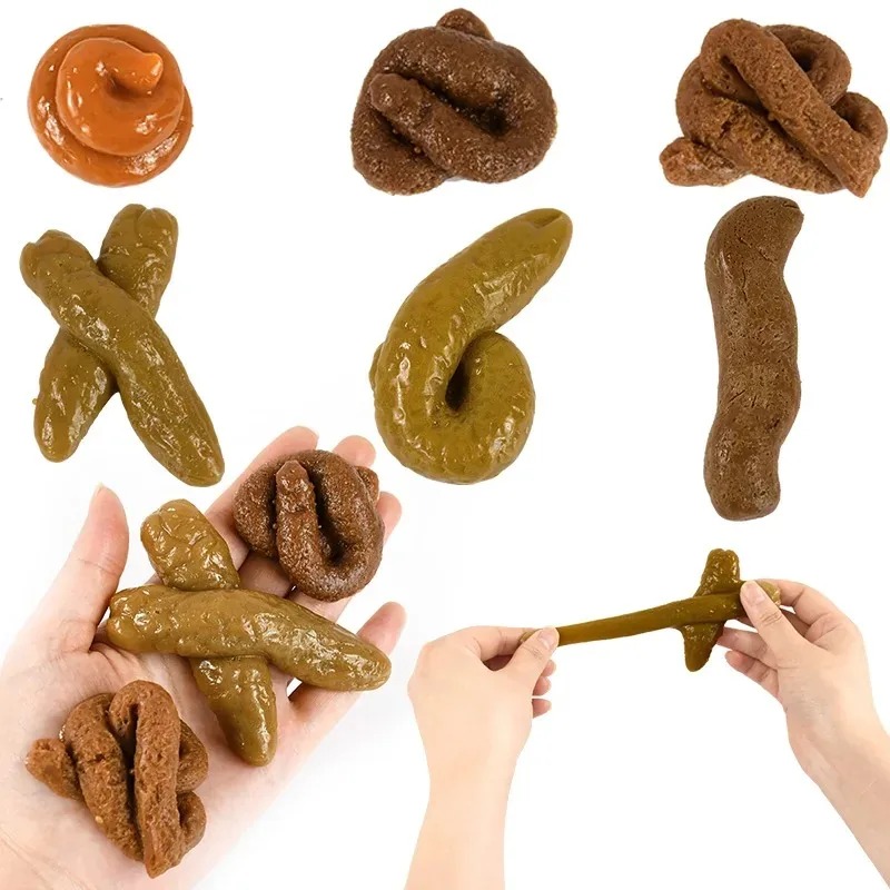 Fake Poop Gag Gift - 실제와 같은 똥 모양의 안전하고 부드러운