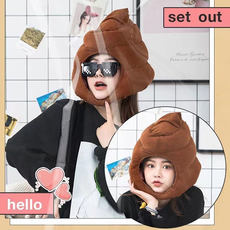 창의적인 귀여운 똥 모양 플러시 모자 봉제 장난감 재미 - Fake Poop Gag Gift 리뷰 및 가격