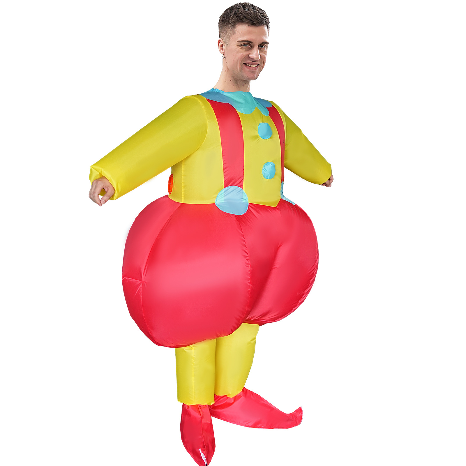 큰 엉덩이를 가진 광대 인형 의상, 풍선으로 부풀리는  - Costumes 리뷰 및 가격