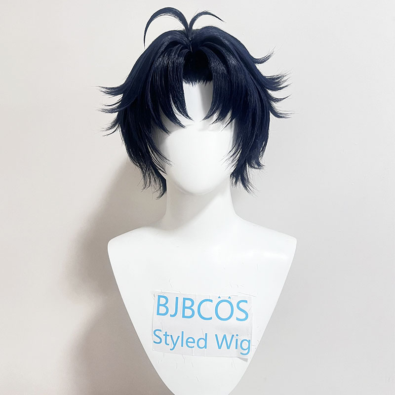[스타일드 가발] 아사바 하루마사 코스프레 가발 ZZZ - Anime Cosplay Wig Heat Resistant 리뷰 및 가격