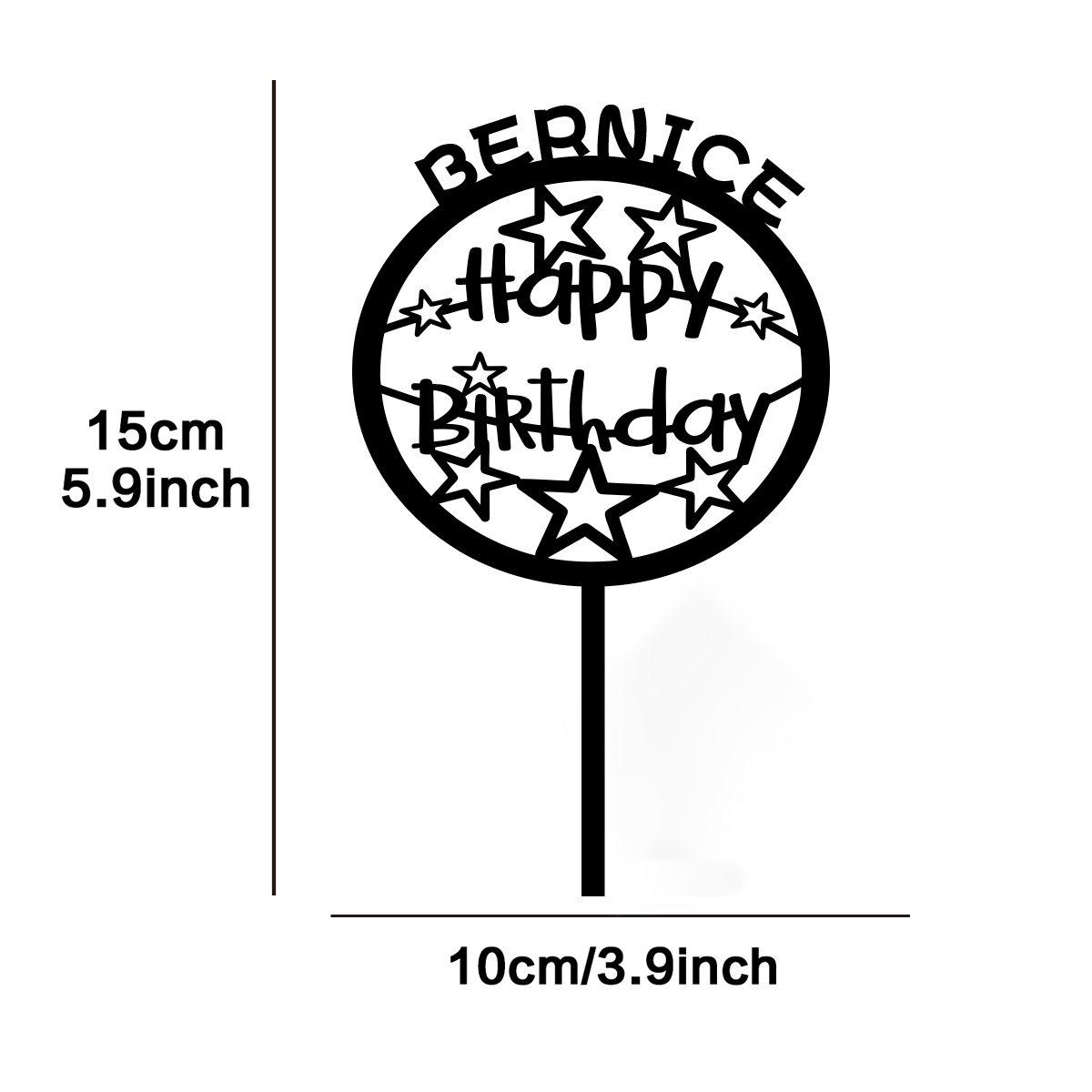 1PC 저렴한 파티 스타일 생일 축하 문구가 있는 맞춤 - Party Supplies 리뷰 및 가격